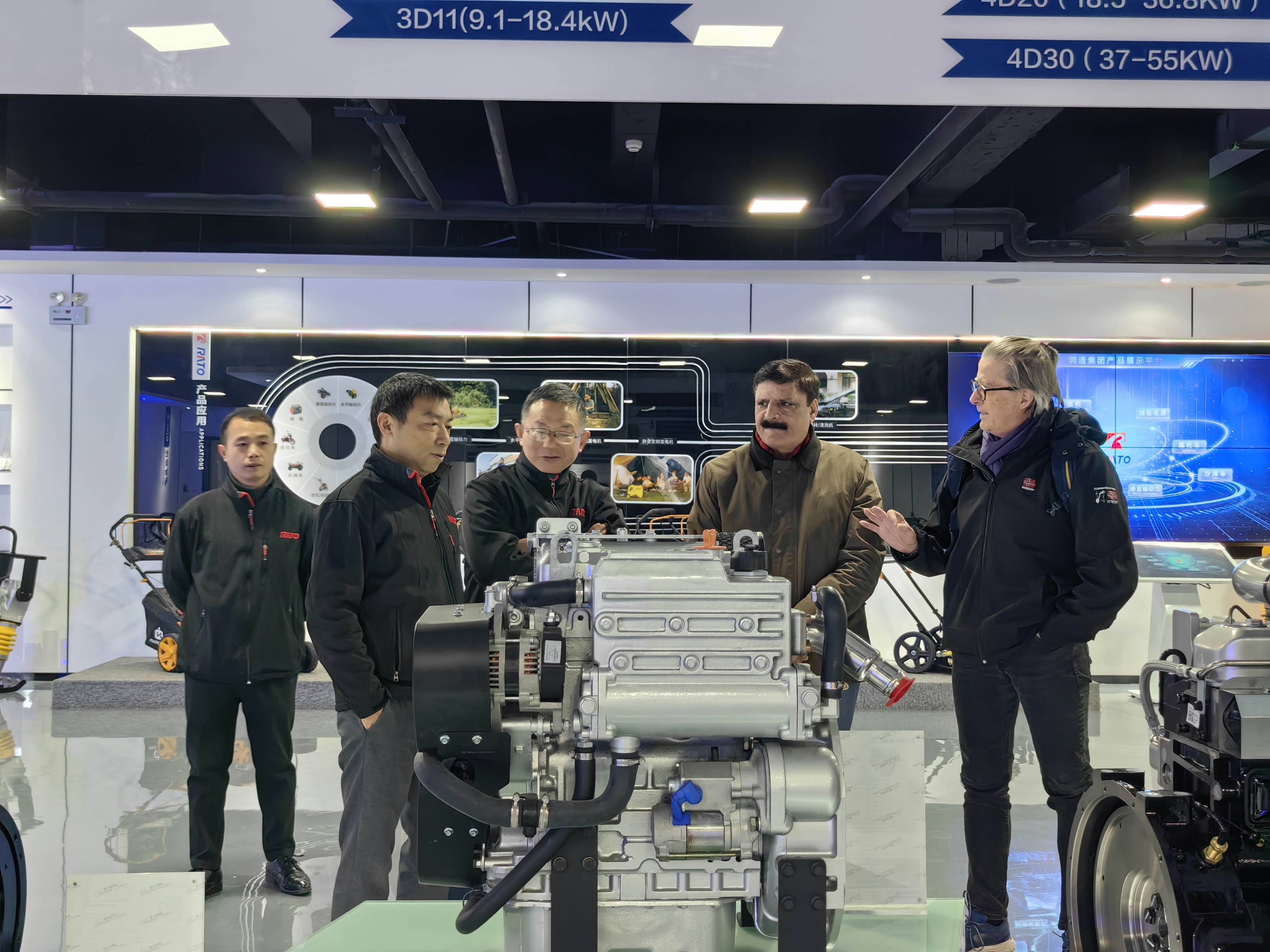 交流促發(fā)展，攜手贏未來——意大利Bimotor客戶蒞臨潤通參觀交流